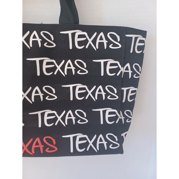 NWT ROBIN RUTH Texas Canvas Tote Bag Black HTF - Picture 3 of 7